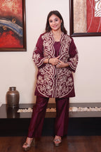 Imperial Wine Co-ord Set