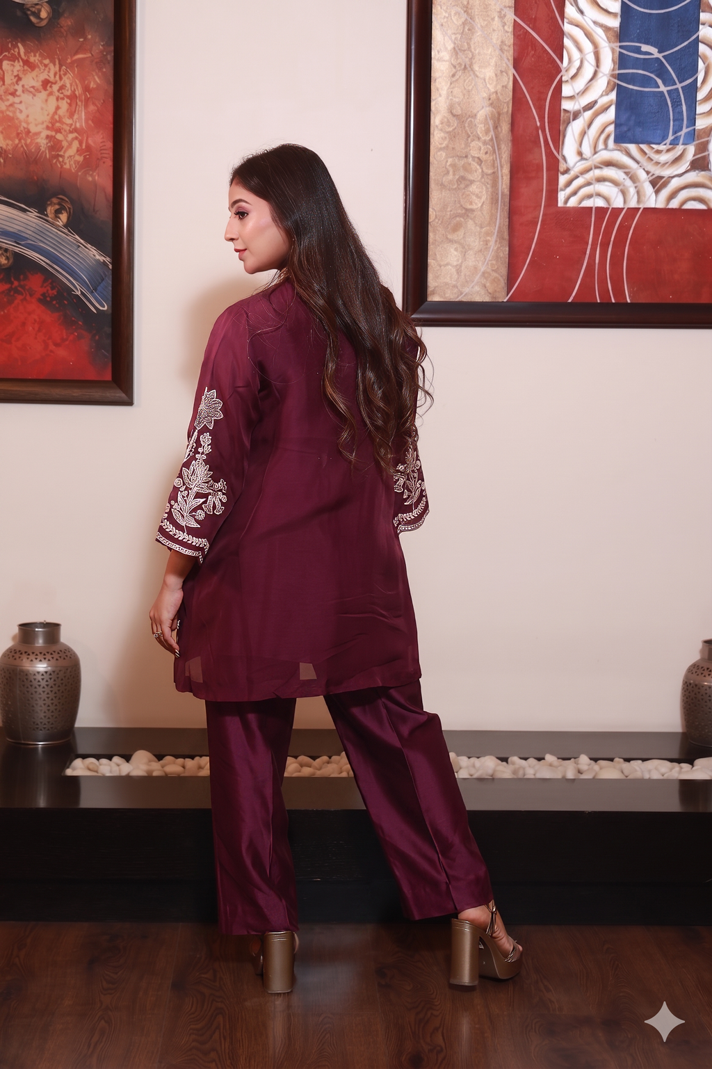 Imperial Wine Co-ord Set