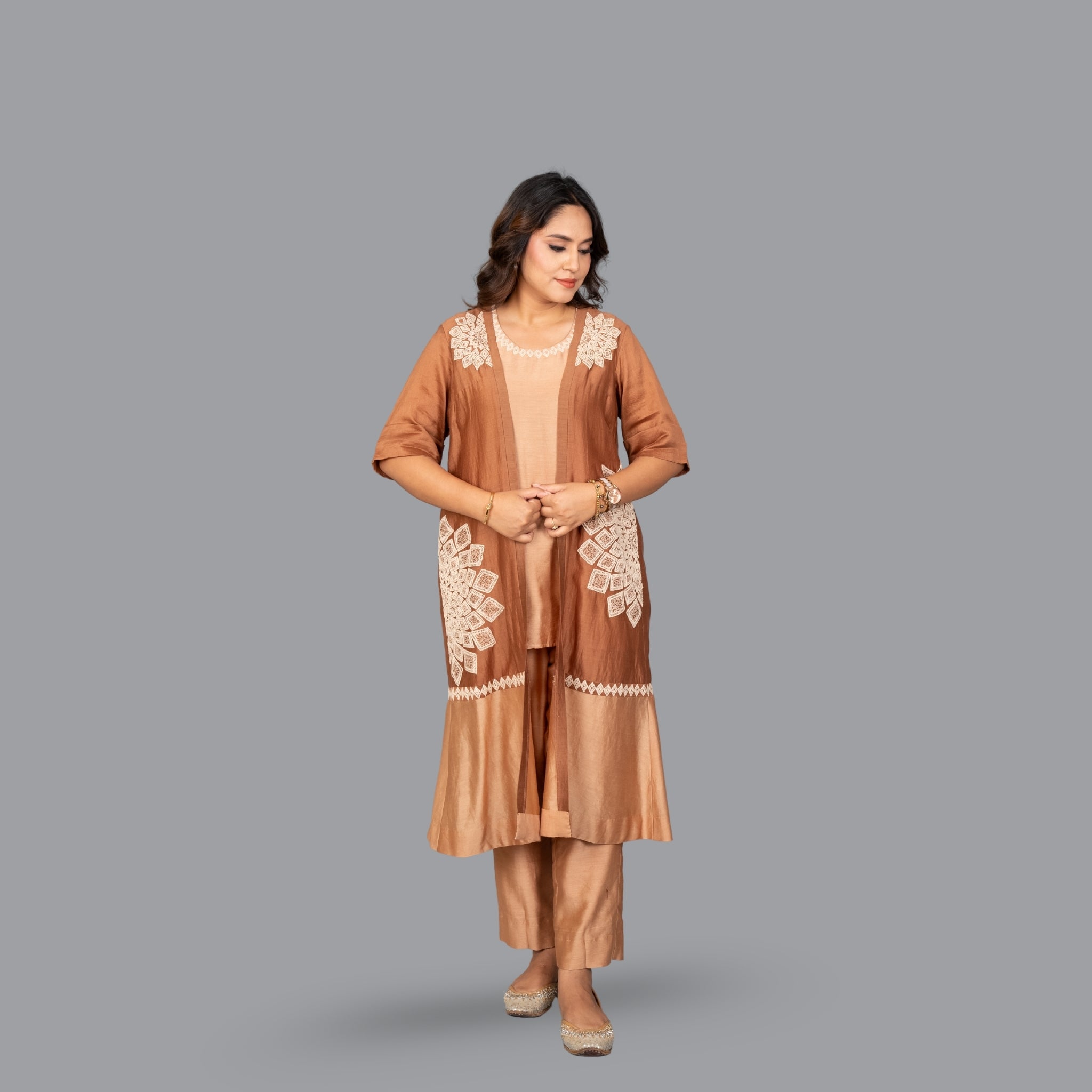 Mocha Muse Jacket Ensemble