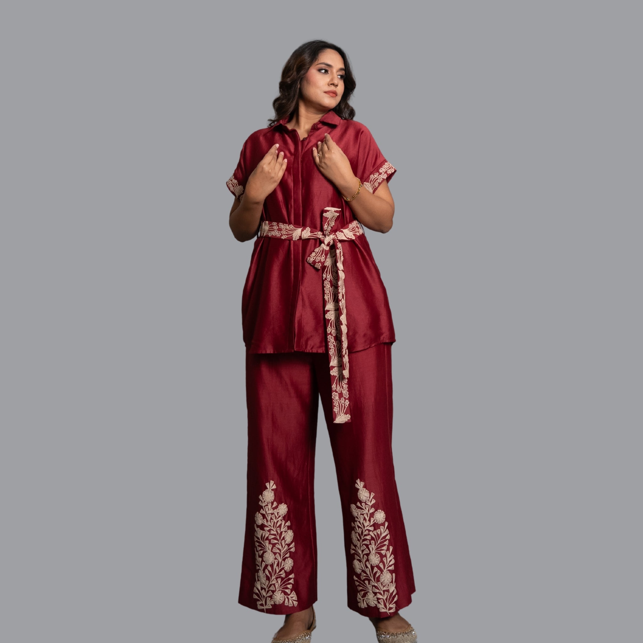 Aurelia Wine Belt Ensemble