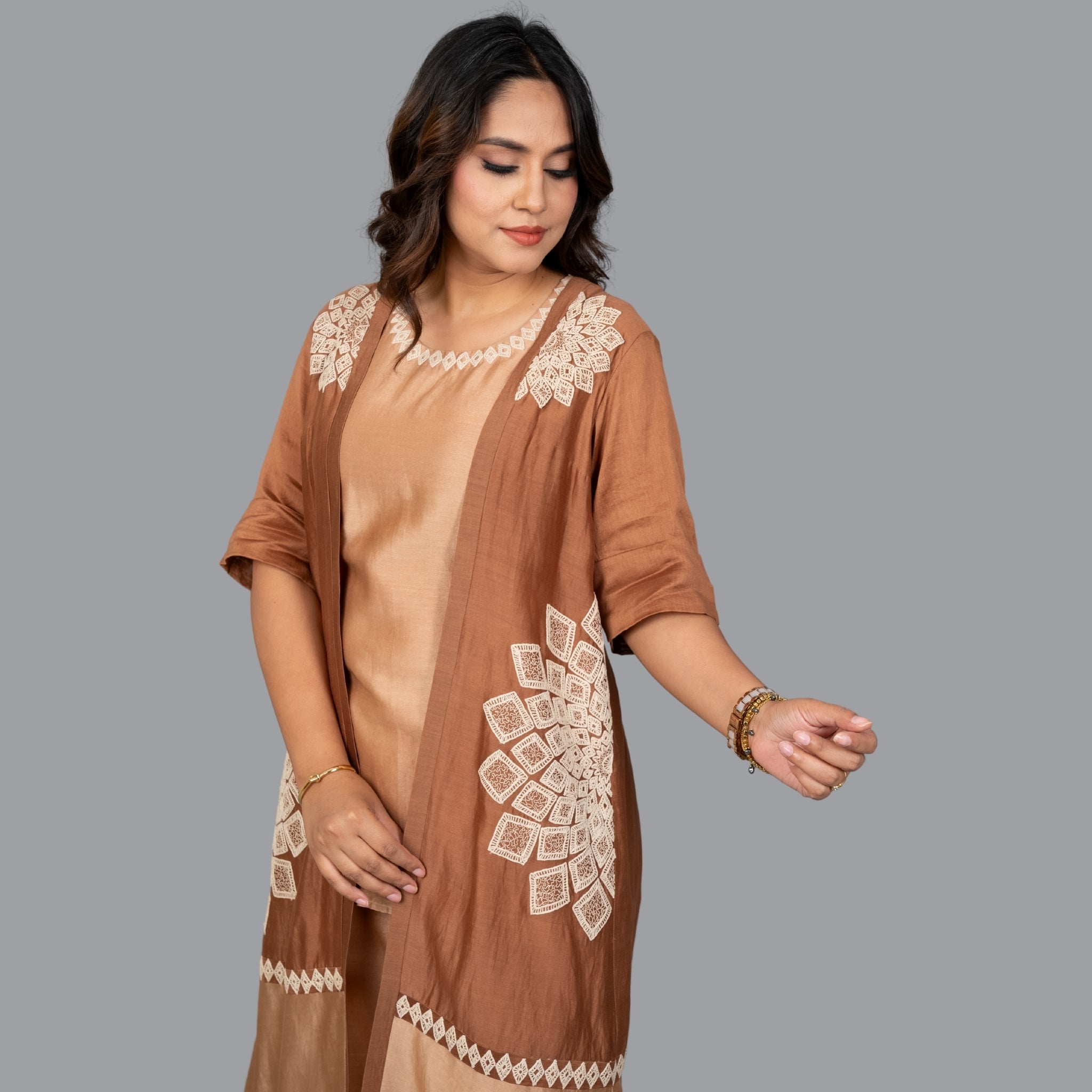 Mocha Muse Jacket Ensemble