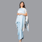 Azure Flow Kaftan Set