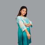 Emerald Mist Pleated Set