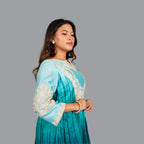 Emerald Mist Pleated Set