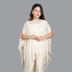 Ivory Whisper Cape Set