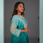 Emerald Mist Pleated Set