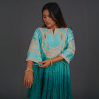 Emerald Mist Pleated Set