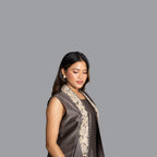 Elira Noir Jacket Dress