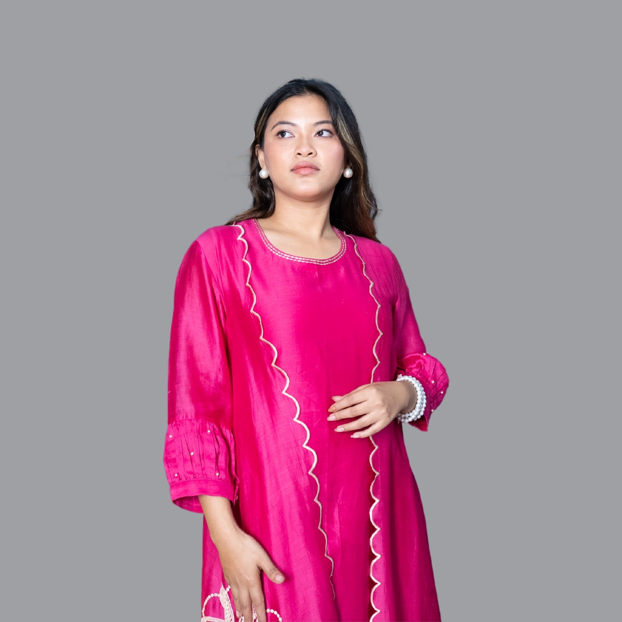 Fuchsia Grace Couture Dress