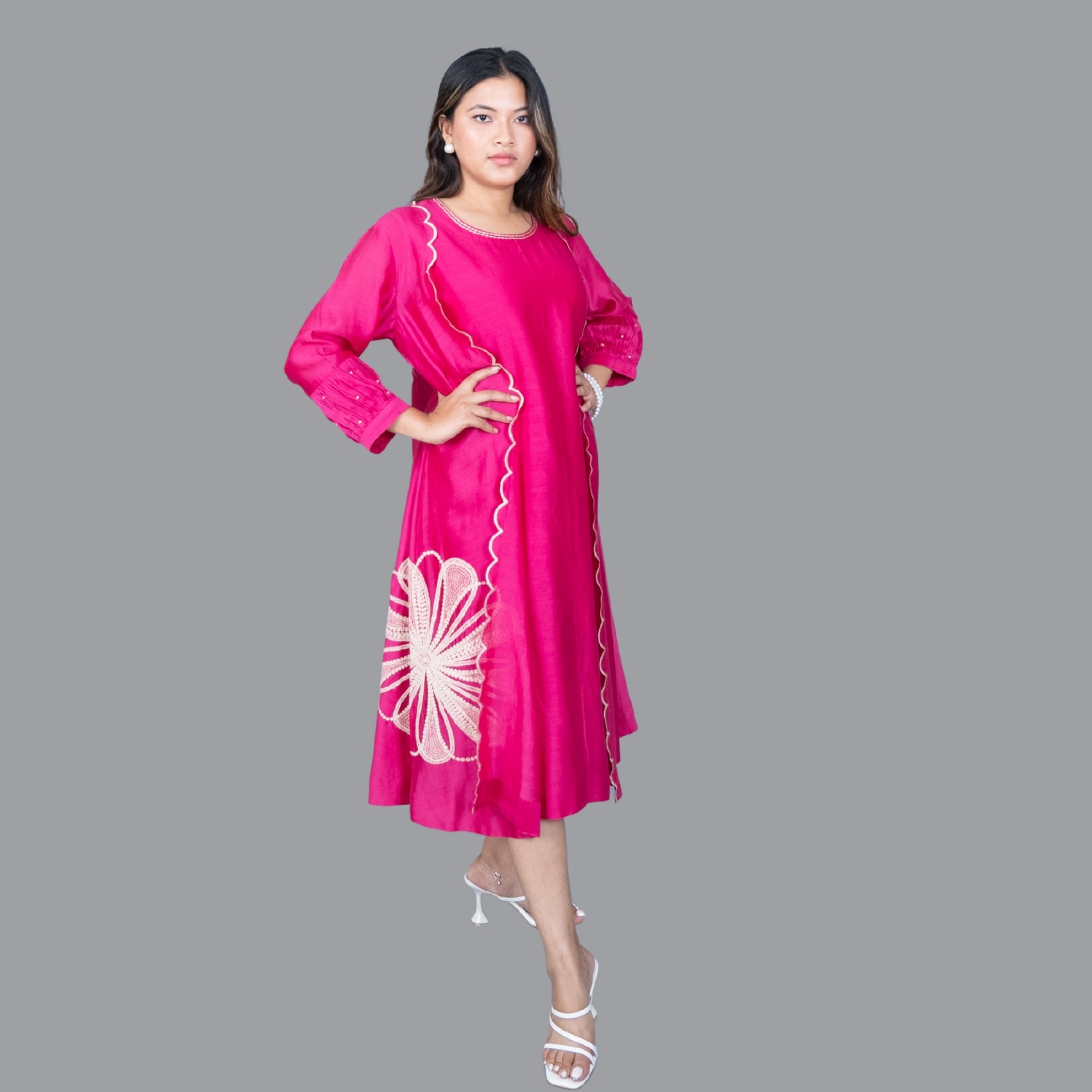 Fuchsia Grace Couture Dress