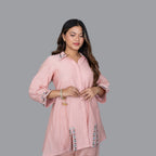 Blush Whisper Embroidered Set