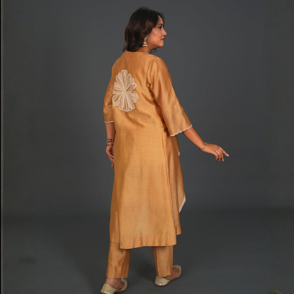 Golden 3 pc jacket set