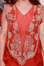 Crimson Bloom Co-ord Set