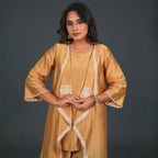 Golden 3 pc jacket set