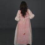 Elara Coral Jacket Ensemble