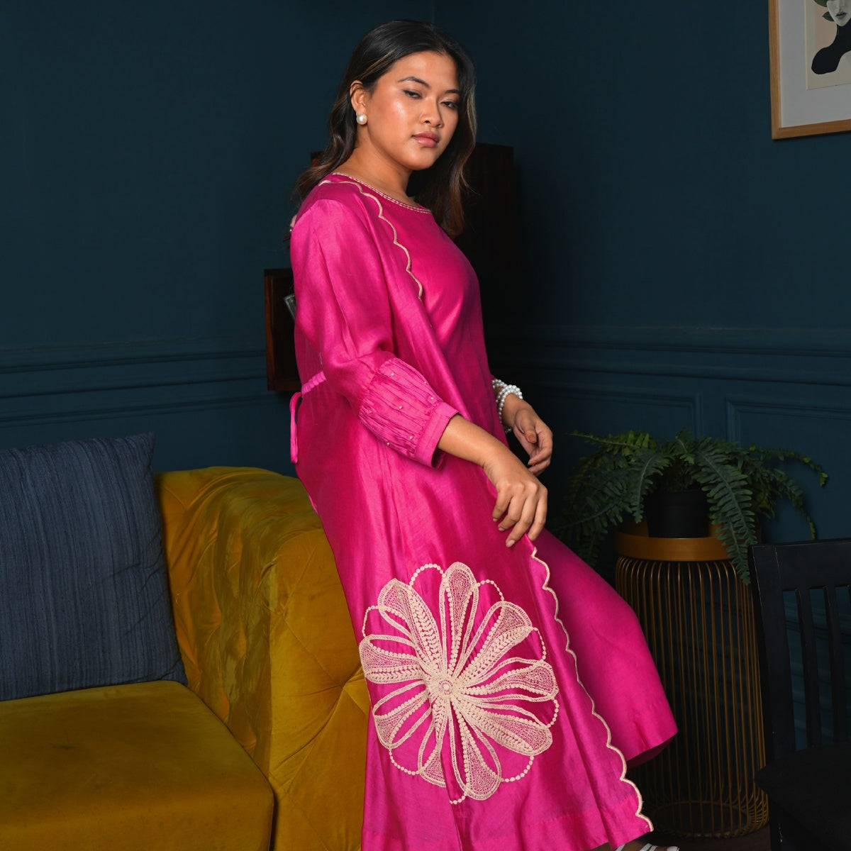 Fuchsia Grace Couture Dress