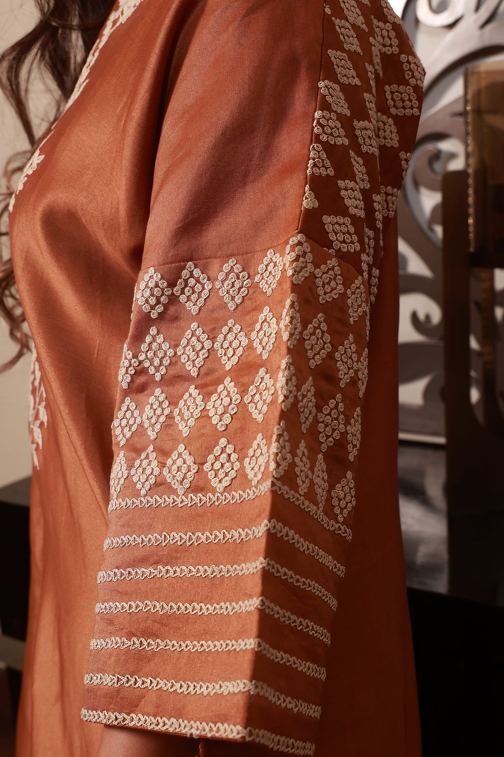 Amber Aura Mocha 2 Pieces Outfit