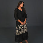 Midnight Tulip Couture Dress