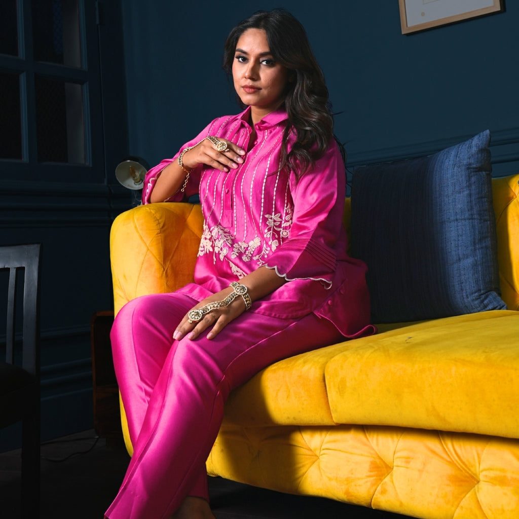 Pink Aura Couture Ensemble