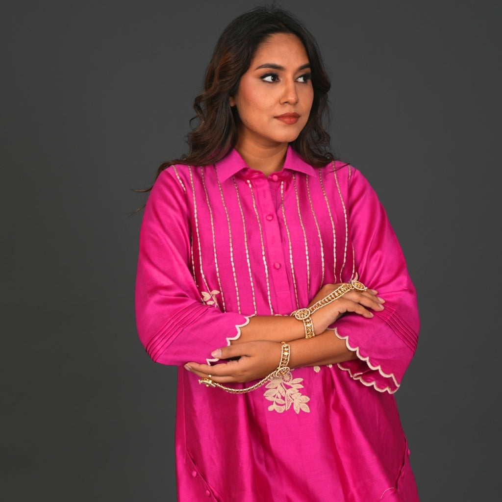 Pink Aura Couture Ensemble
